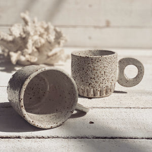 soleil textured small mug set