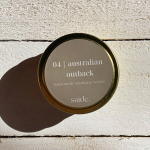 #4 australian outback soy candle