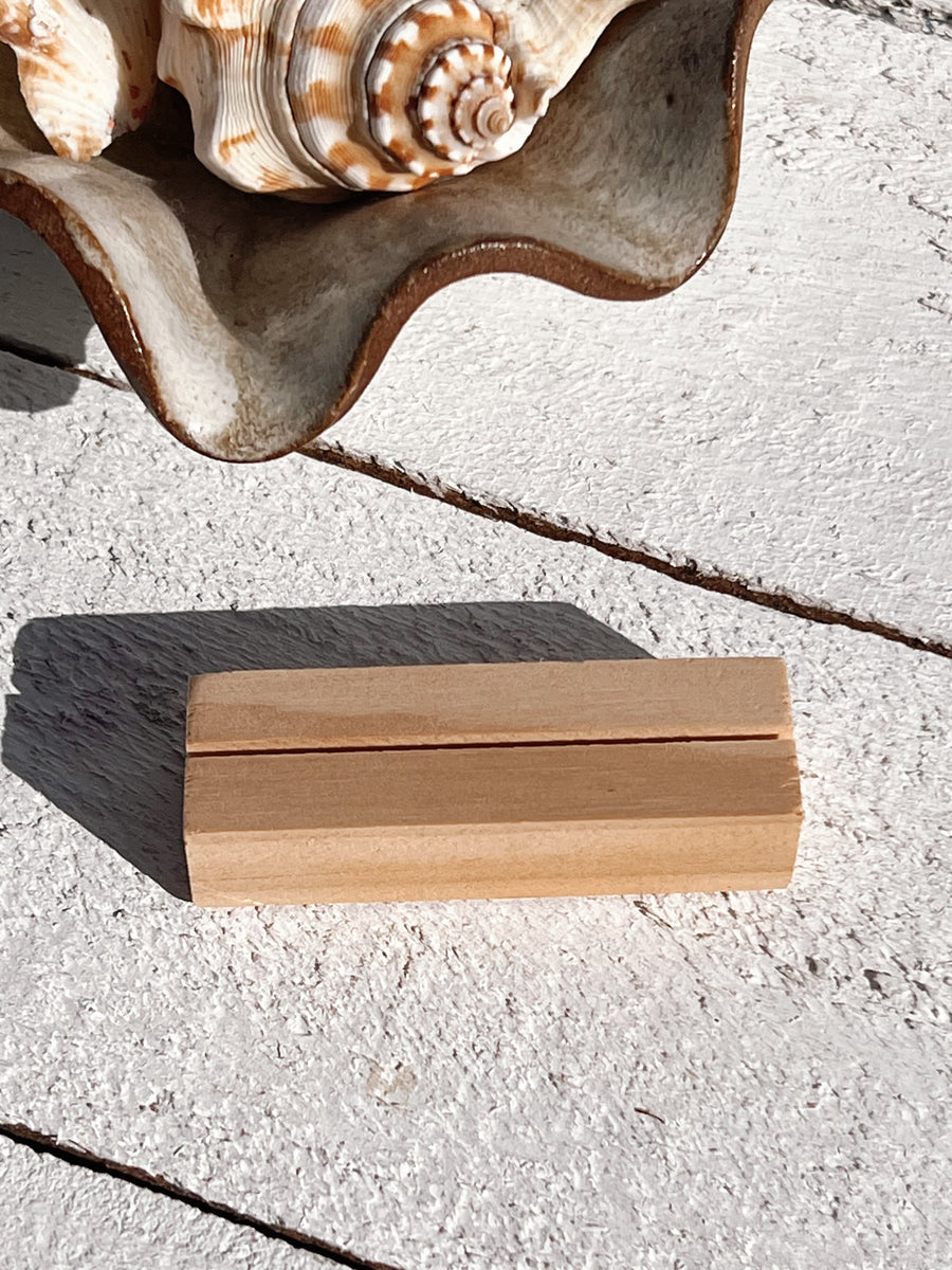 Affirmation Timber Card Holder | Brisbane – saide