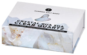 gua sha | clear quartz