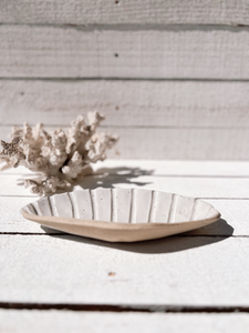 soleil seashell dish