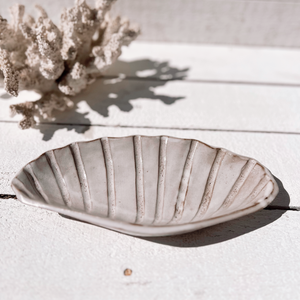 soleil seashell dish