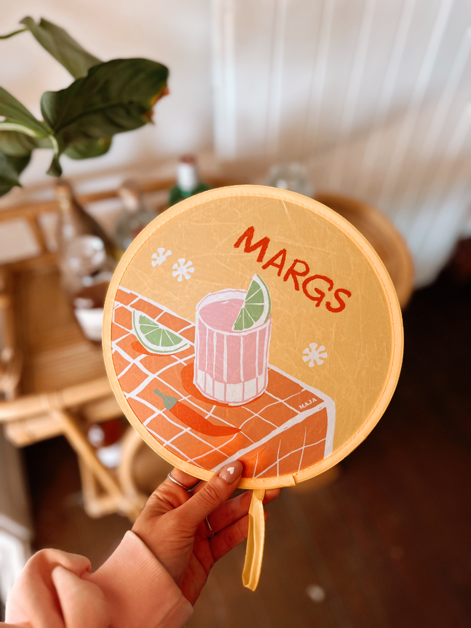 maja foldable hand fan | margs