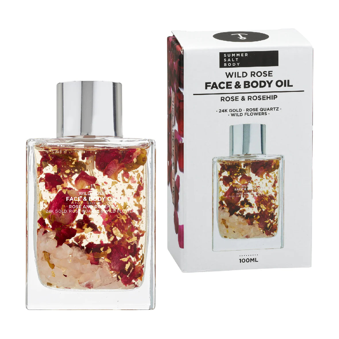face + body oil | wild rose 100ml