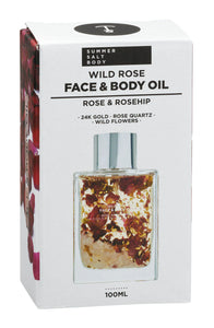 face + body oil | wild rose 100ml