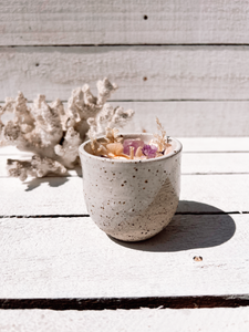 botanica ceramic soy candle | amethyst