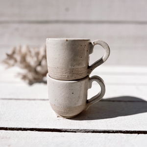 soleil small mug set - light speckled