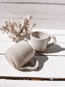 soleil small mug set - light speckled