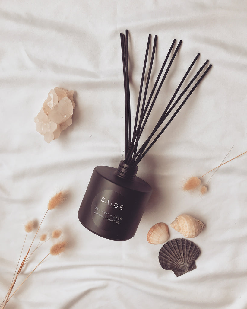 Matte Black Reed Diffuser | Long-Lasting | Brisbane – saide