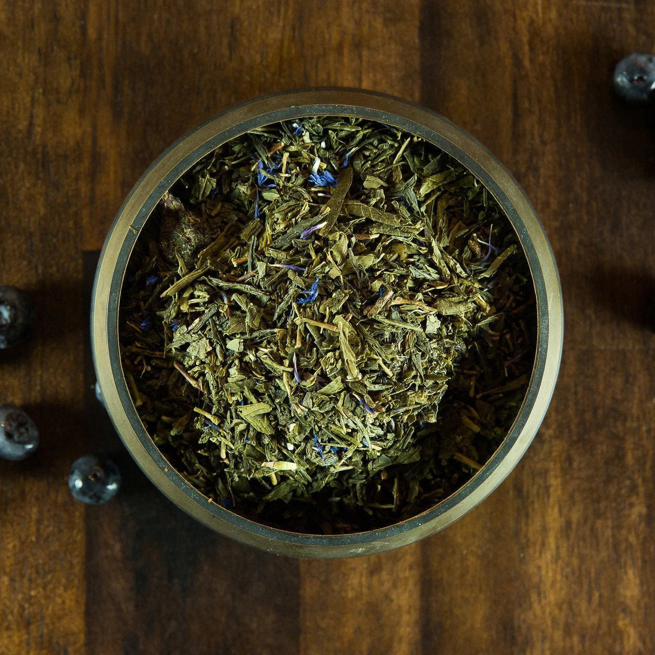 blueberry sencha loose leaf tea