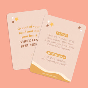 affirmations to guide your journey box card set | rainbow