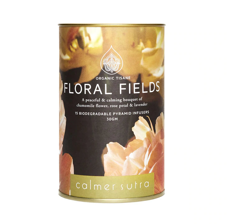 floral fields camomile tea canister - 30g
