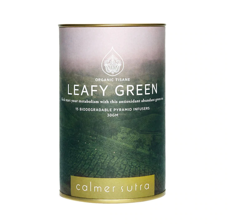 leafy green tea canister - 30g